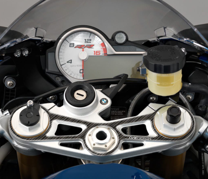 ONEDESIGN Naklejka na półkę kierownicy BMW S1000RR from 2015-2018