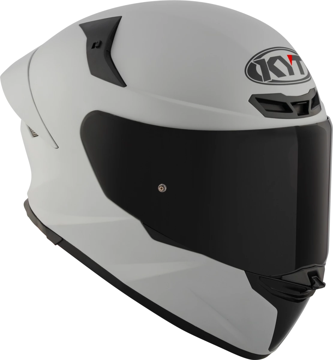 Kask motocyklowy KYT TT-REVO PLAIN MATT Asp Szary