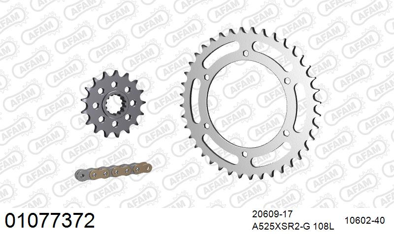 Zestaw napędowy AFAM do HONDA RVF 750 R R,S,T,V,W