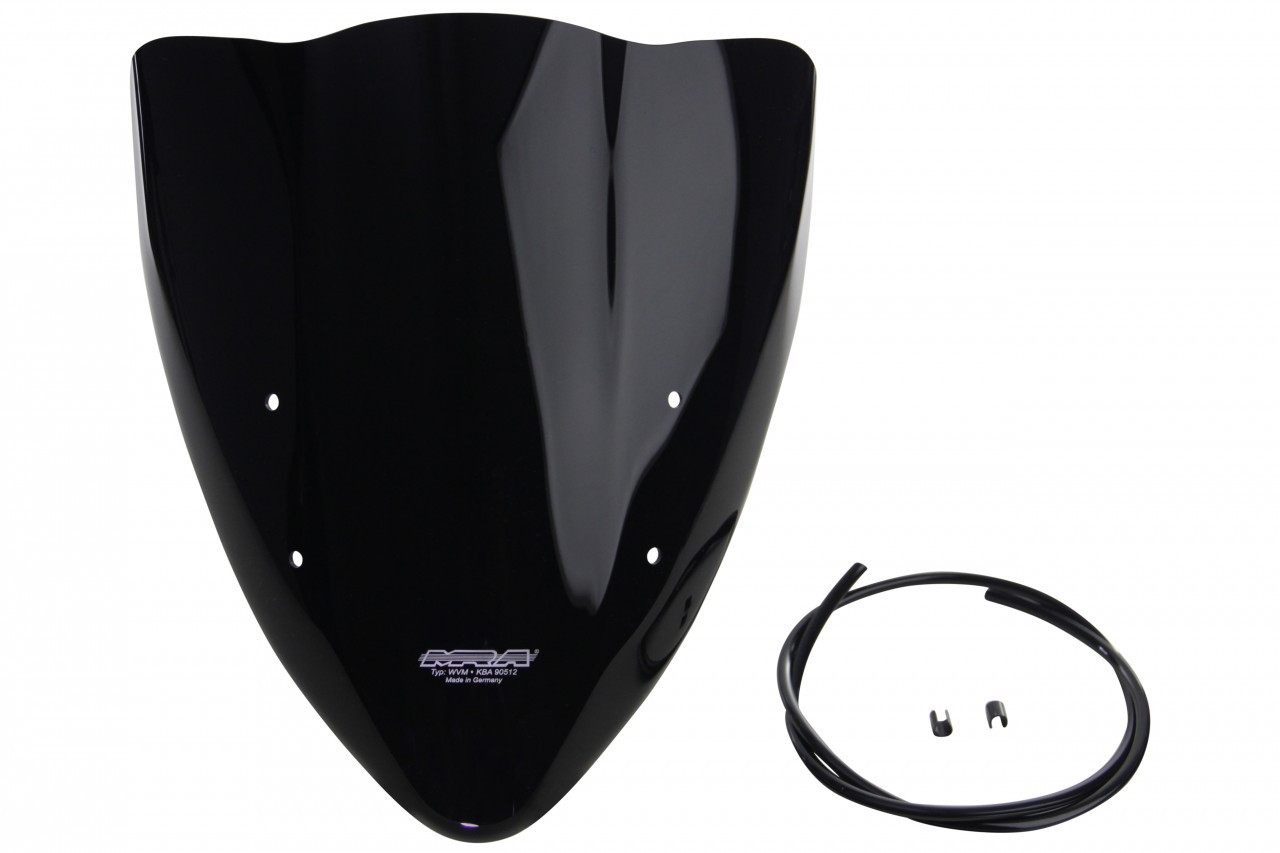 Szyba motocyklowa MRA KAWASAKI Z 1000 ZRT 00 A 2003-2006, forma T, czarna