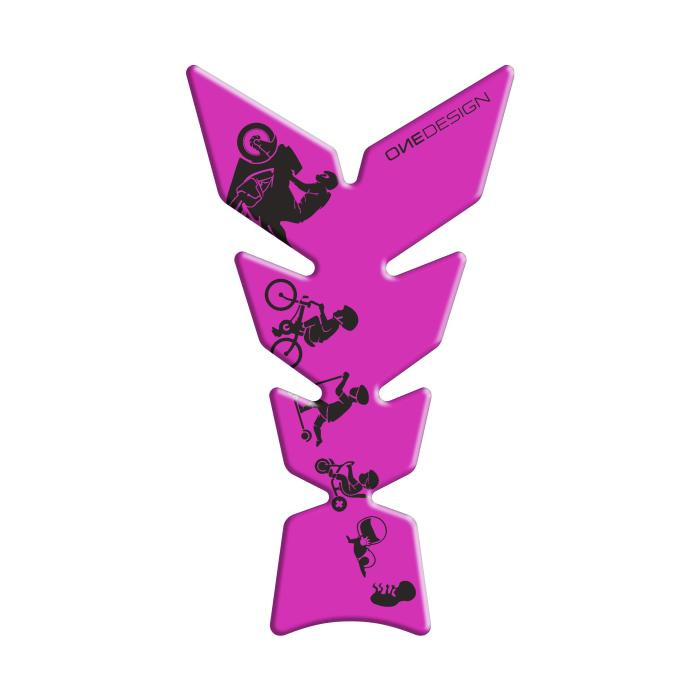 ONEDESIGN Tankpad matt fluorescent pink