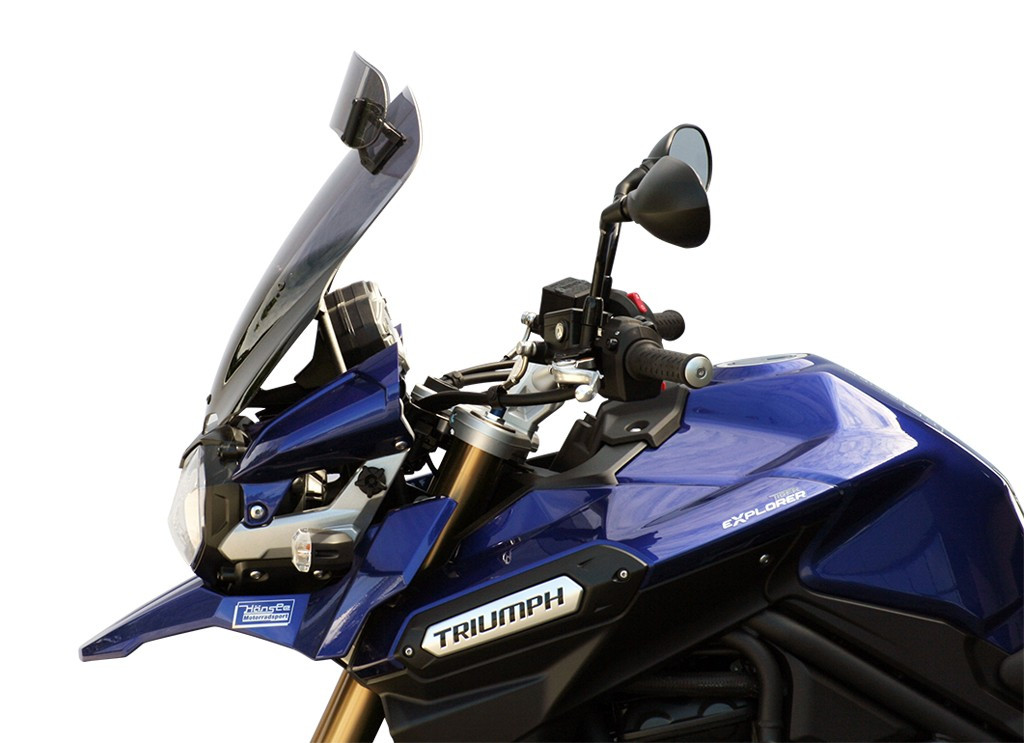 Szyba motocyklowa MRA TRIUMPH TIGER 1200 EXPLORER V13VG 2012-2015, forma VT, przyciemniana