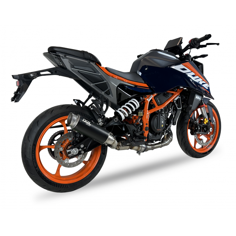 Tłumik IXIL KTM 390 DUKE 2024 (KTM IS DUKE) typ RC3B SLIP ON - SPORT XTREM BLACK