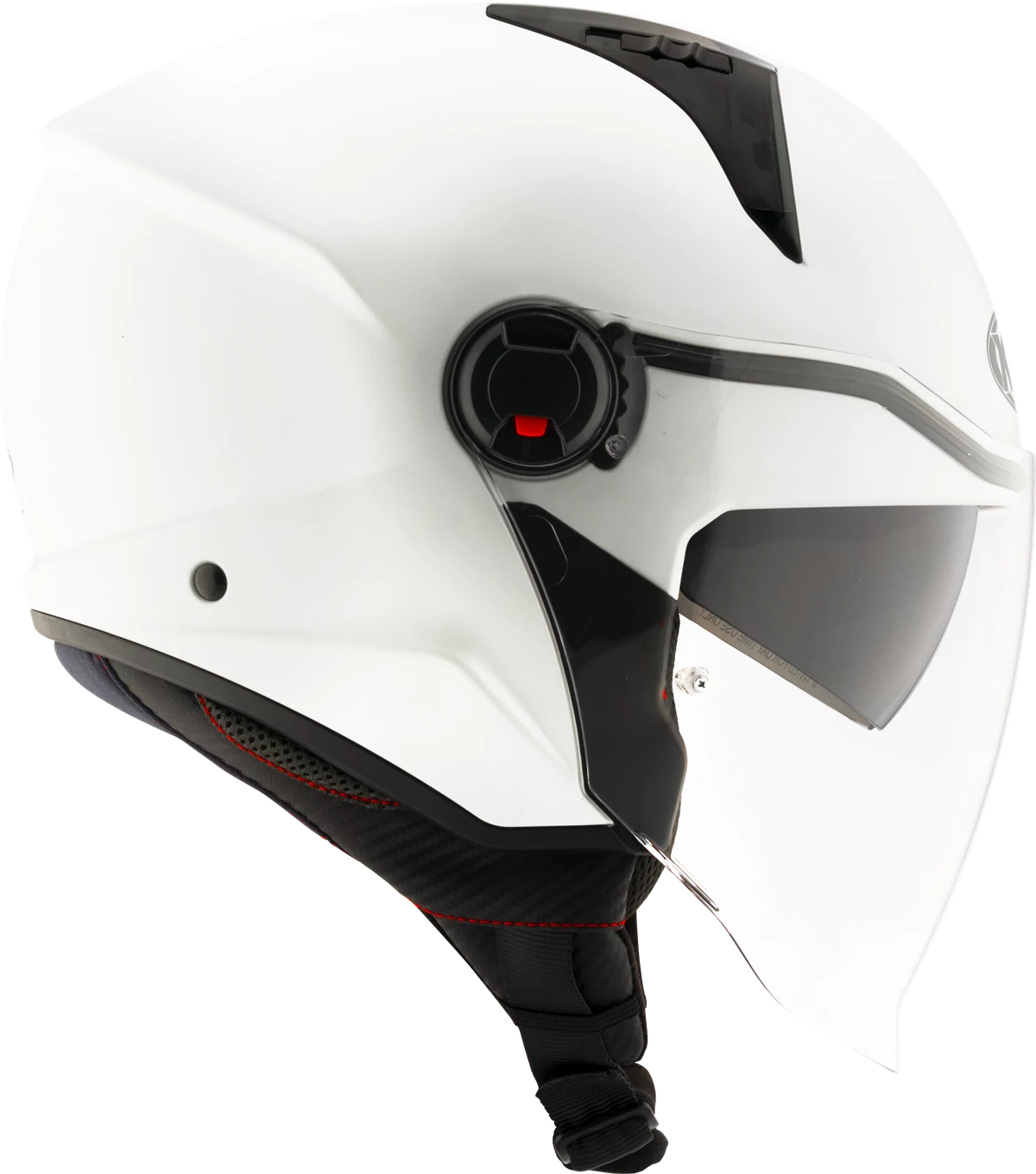 Kask motocyklowy KYT D-CITY KRYSTALICZNY BIAŁY MATT E06