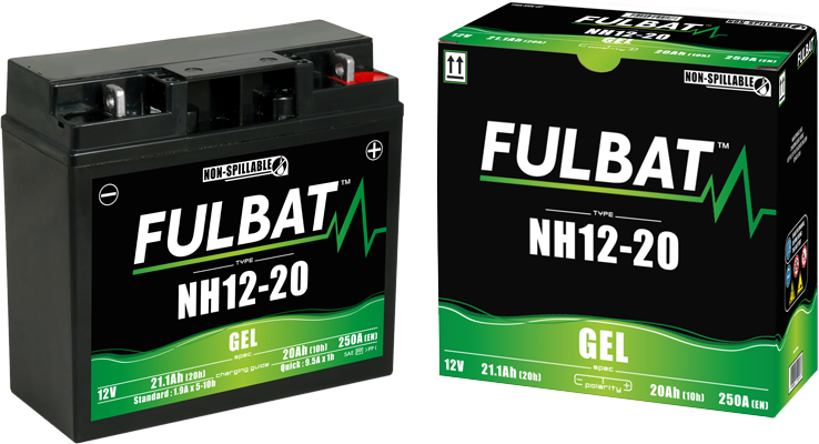 Akumulator FULBAT FUL GEL - NH12-20 (Żelowy, bezobsługowy)