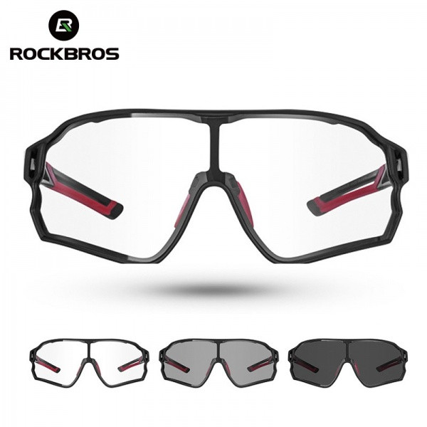 Okulary rowerowe / sportowe fotochrom ROCKBROS UV400 (10135)