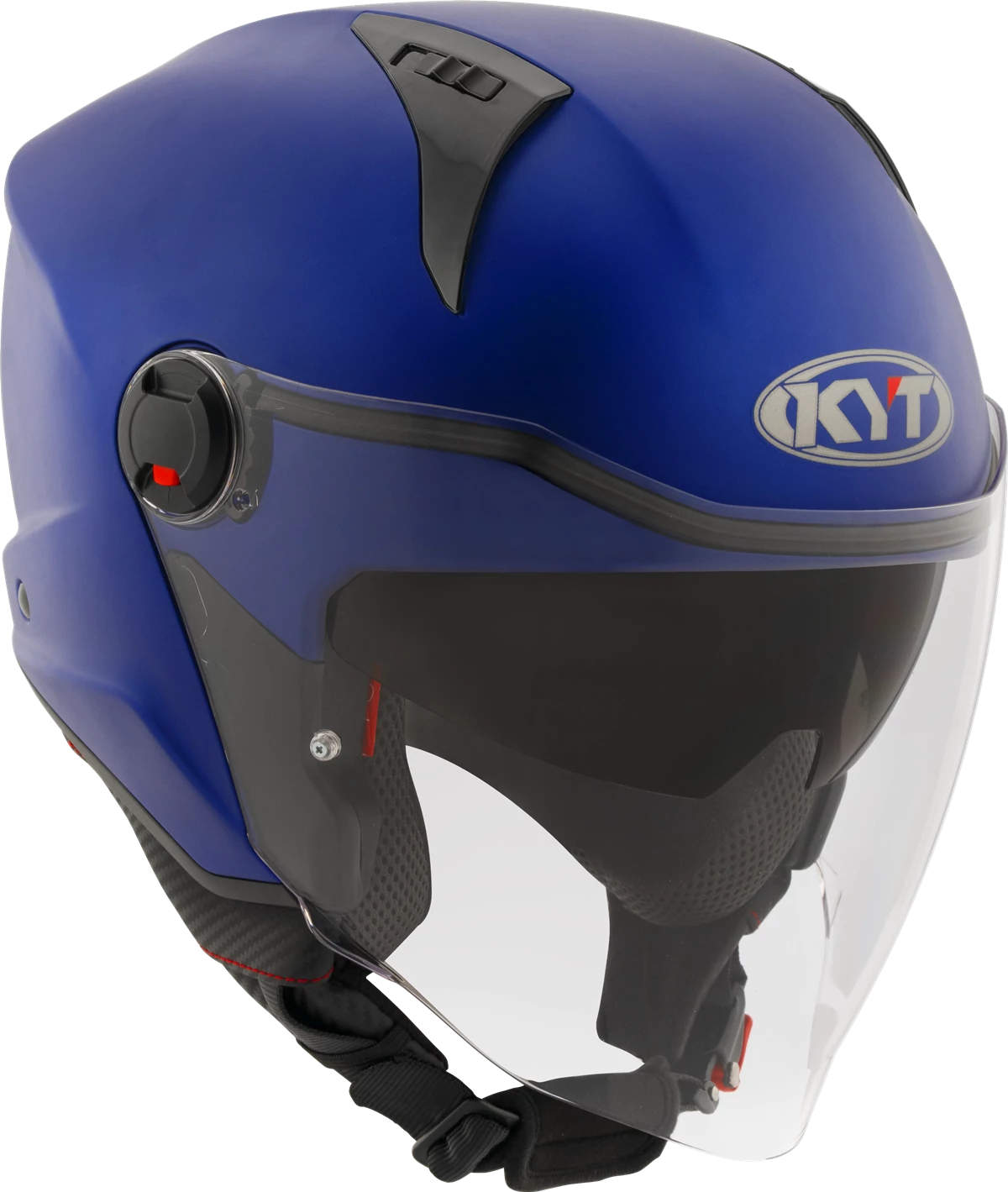 Kask motocyklowy KYT D-CITY NIEBIESKI MATT E06