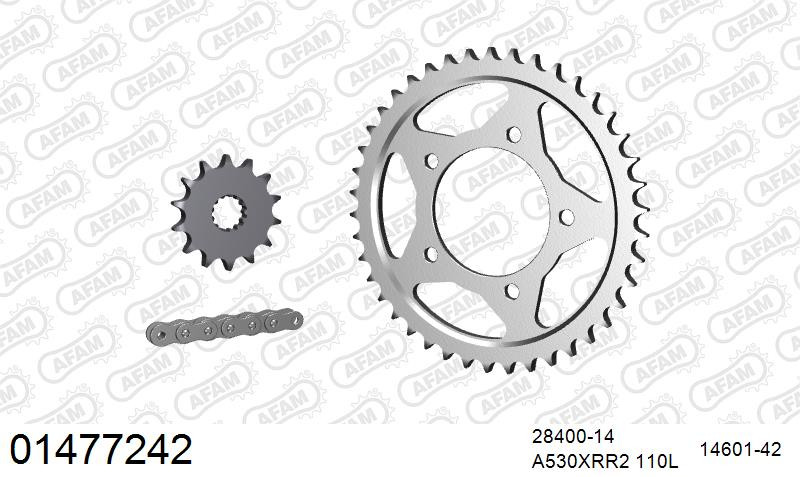 Zestaw napędowy AFAM do SUZUKI GSX-R 750 G,H