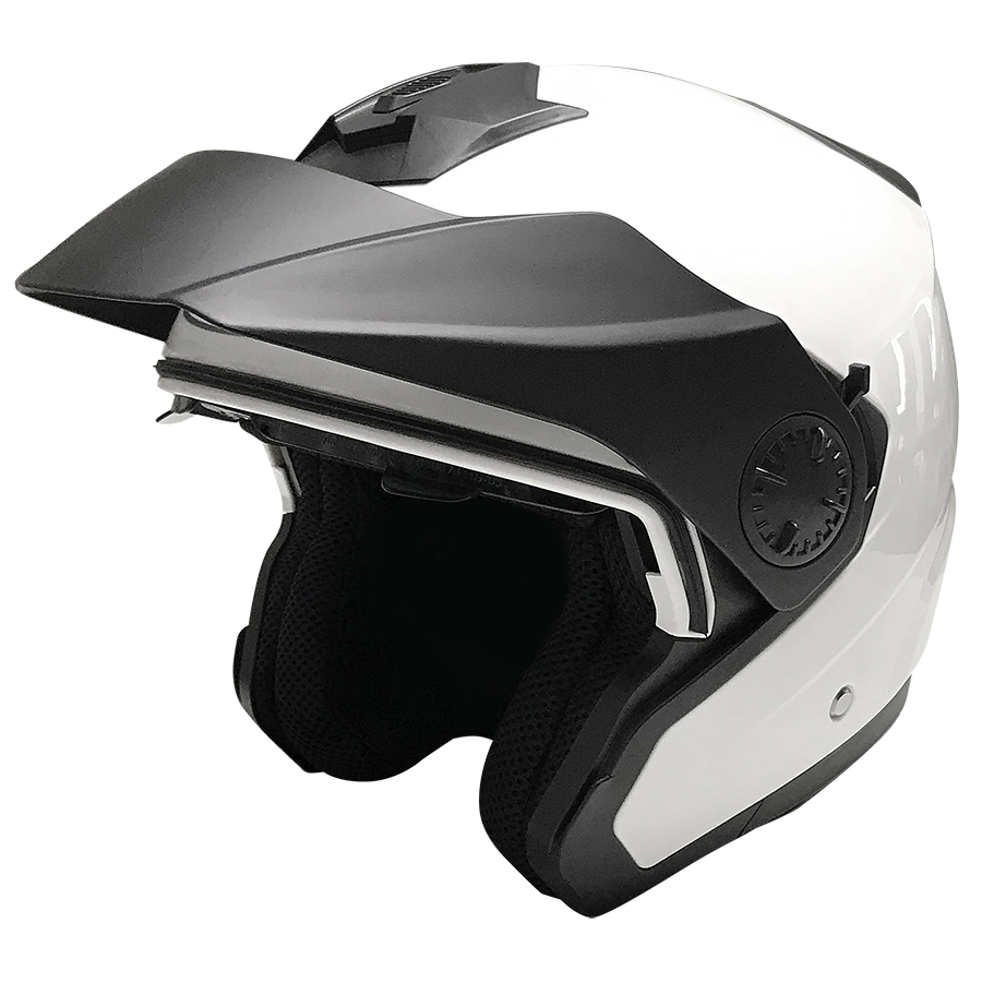 Kask motocyklowy ROCC 270 biały