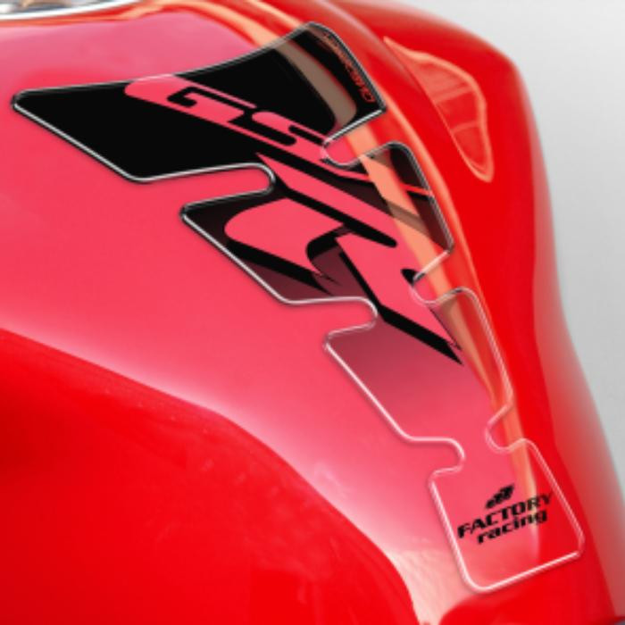 ONEDESIGN Tankpad Spirit shape logo GSXR czarny/transparentny