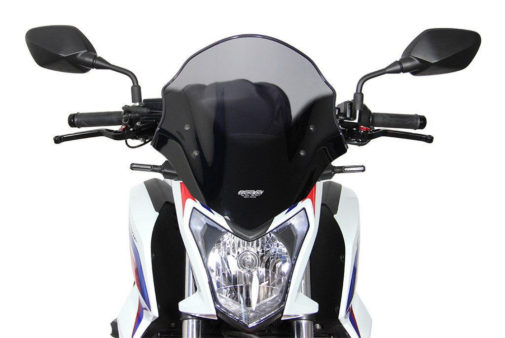 Szyba motocyklowa MRA HONDA CB 650 F RC75 2014-2016, forma NTM, czarna