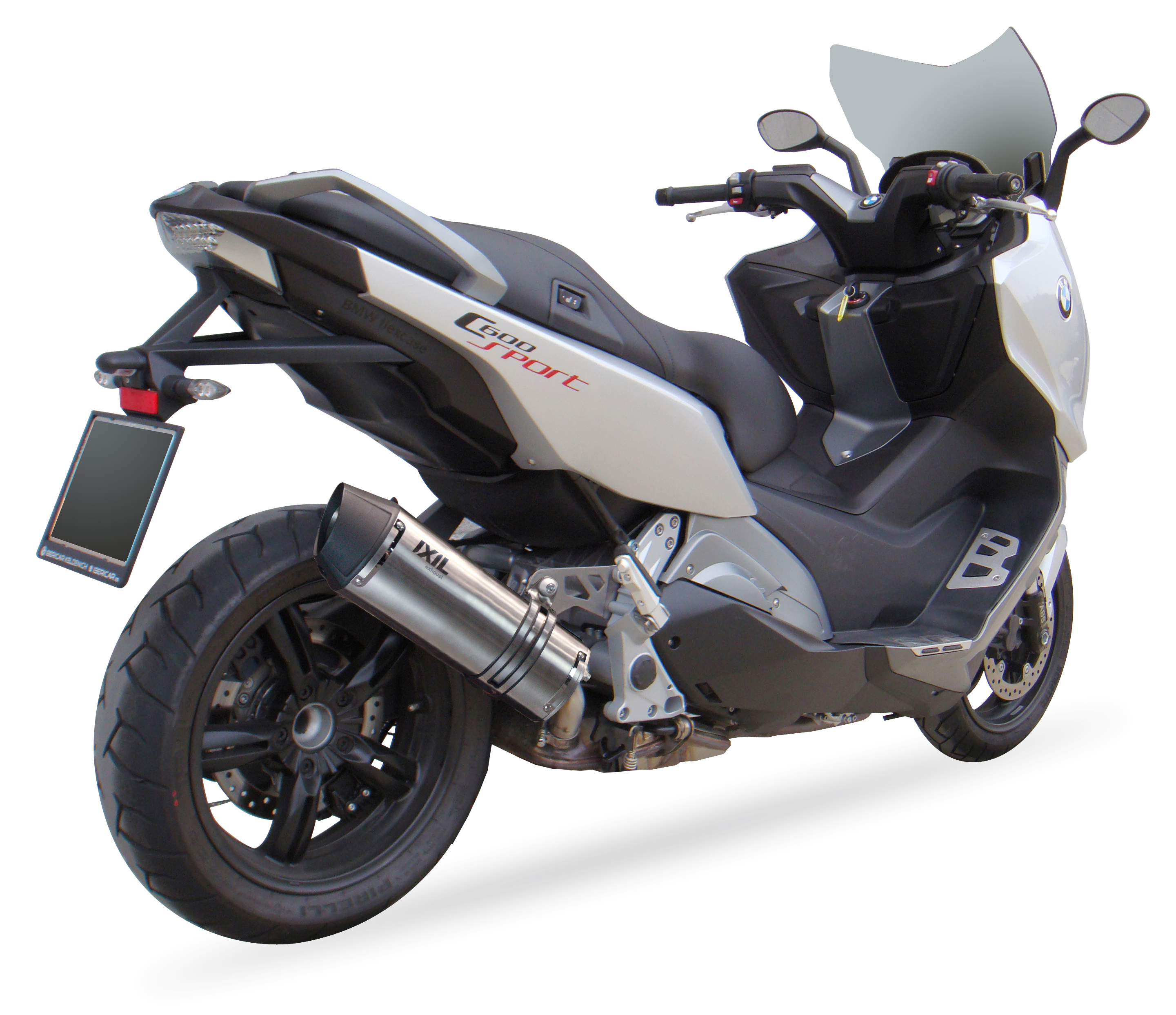 Tłumik IXIL BMW C 600 SPORT 12-15 (C65) typ SOVE (waga: 3000g, długość: 423 mm., materiał: Inox AISI304, kolor: Black painted) S