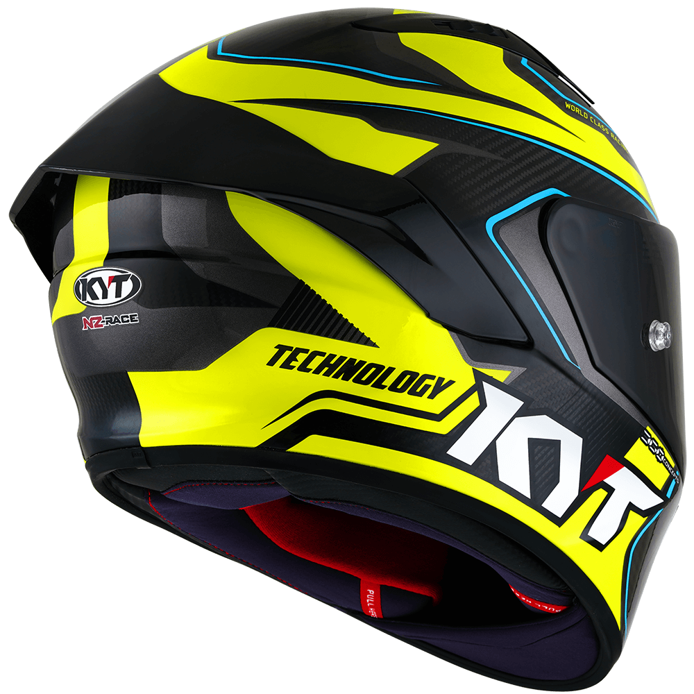 Kask Motocyklowy KYT NZ-RACE COMPETITION żółty