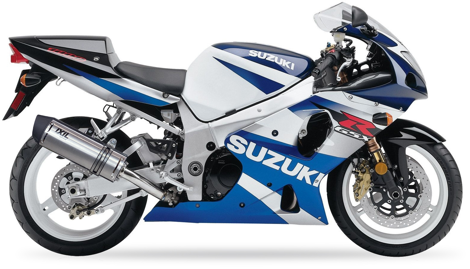 Tłumik IXIL SUZUKI GSX 1000 R 01-04 (WVBL) typ SOVE (waga: 3000g, długość: 423 mm., materiał: Inox AISI304, kolor: Black painted