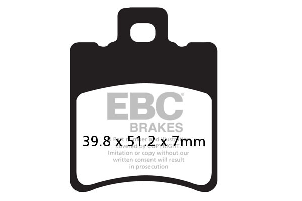 EBC Brakes Klocki hamulcowe EBC SFA193HH skuterowe (kpl. na 1 tarcze)