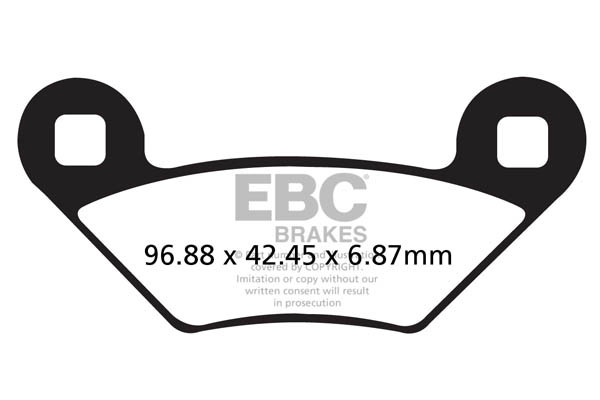 EBC Brakes Klocki hamulcowe EBC FA475TT (kpl. na 1 tarcze)