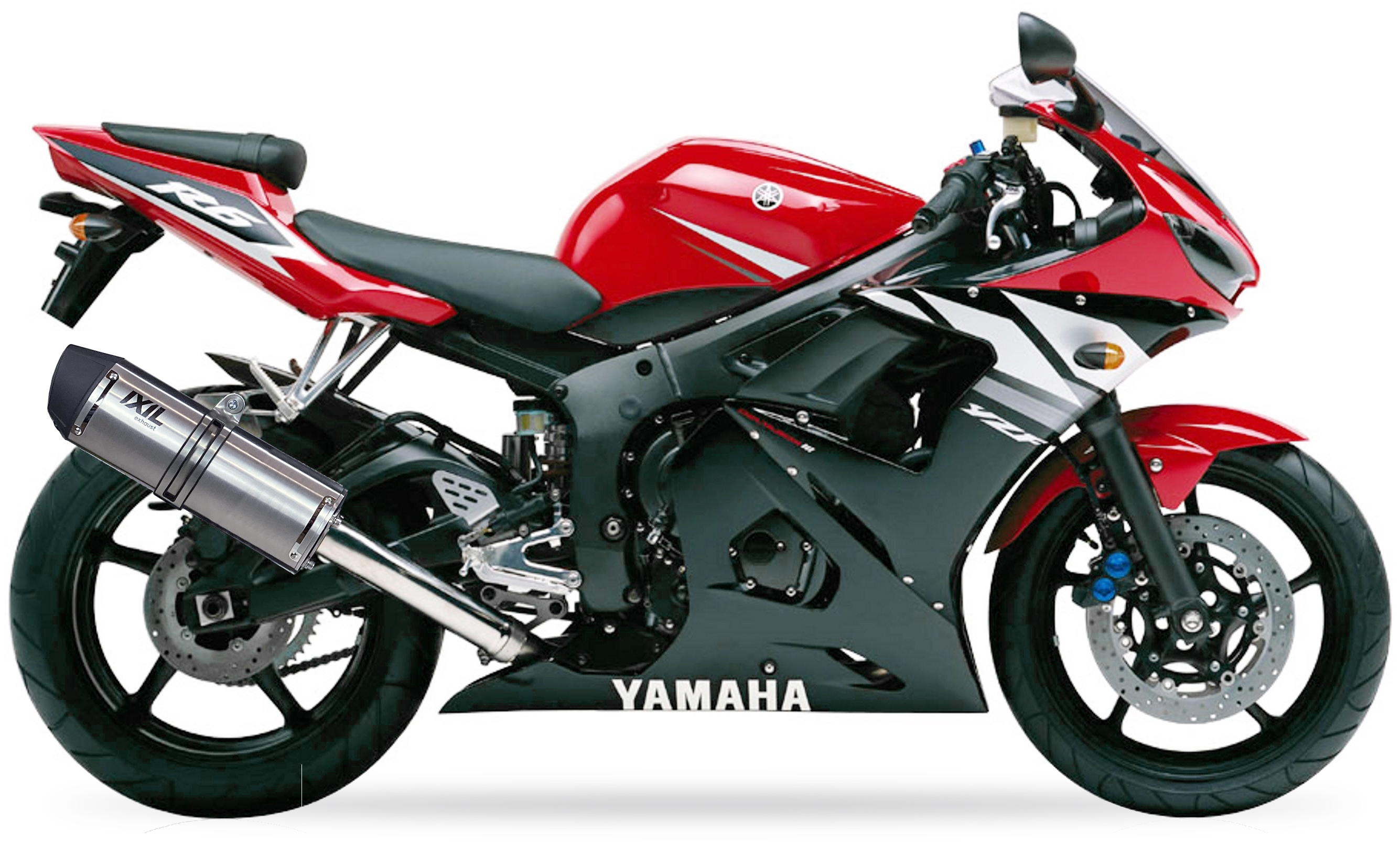 Tłumik IXIL YAMAHA YZF 600 R-6 03-08 (RJ05) typ SOVE (waga: 3000g, długość: 423 mm., materiał: Inox AISI304, kolor: Black painte