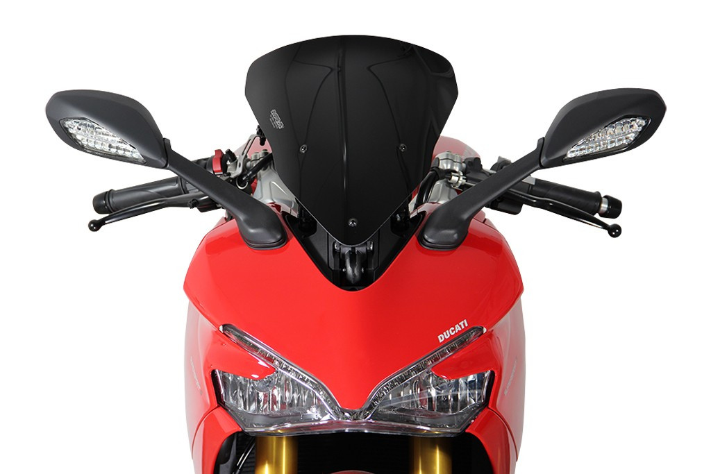 Szyba motocyklowa MRA DUCATI SUPERSPORT 950 /S VA 2021-, forma SM, czarna