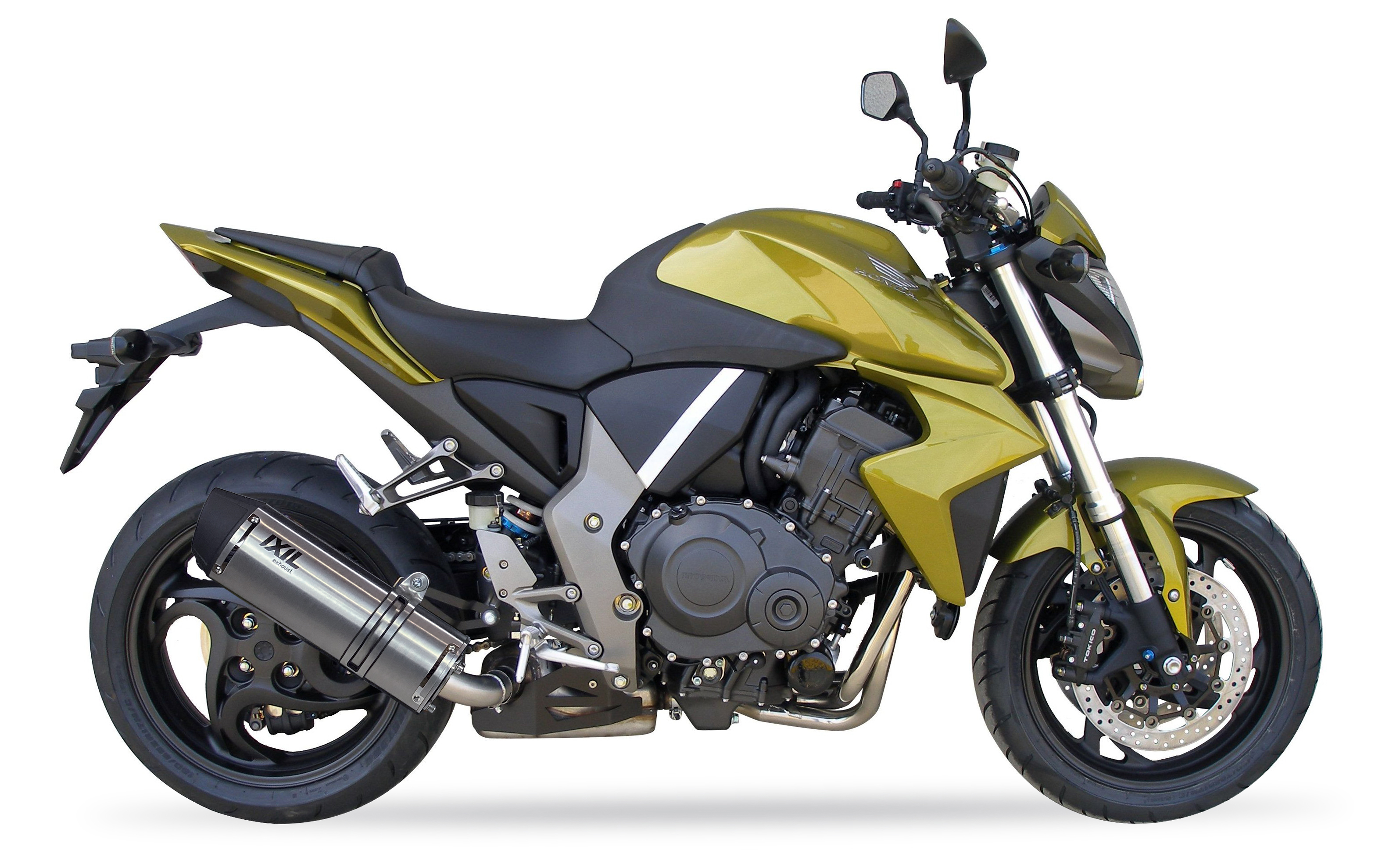 Tłumik IXIL HONDA CB 1000 R HORNET 08-17 (SC60) typ SOVE (waga: 3000g, długość: 423 mm., materiał: Inox AISI304, kolor: Black pa