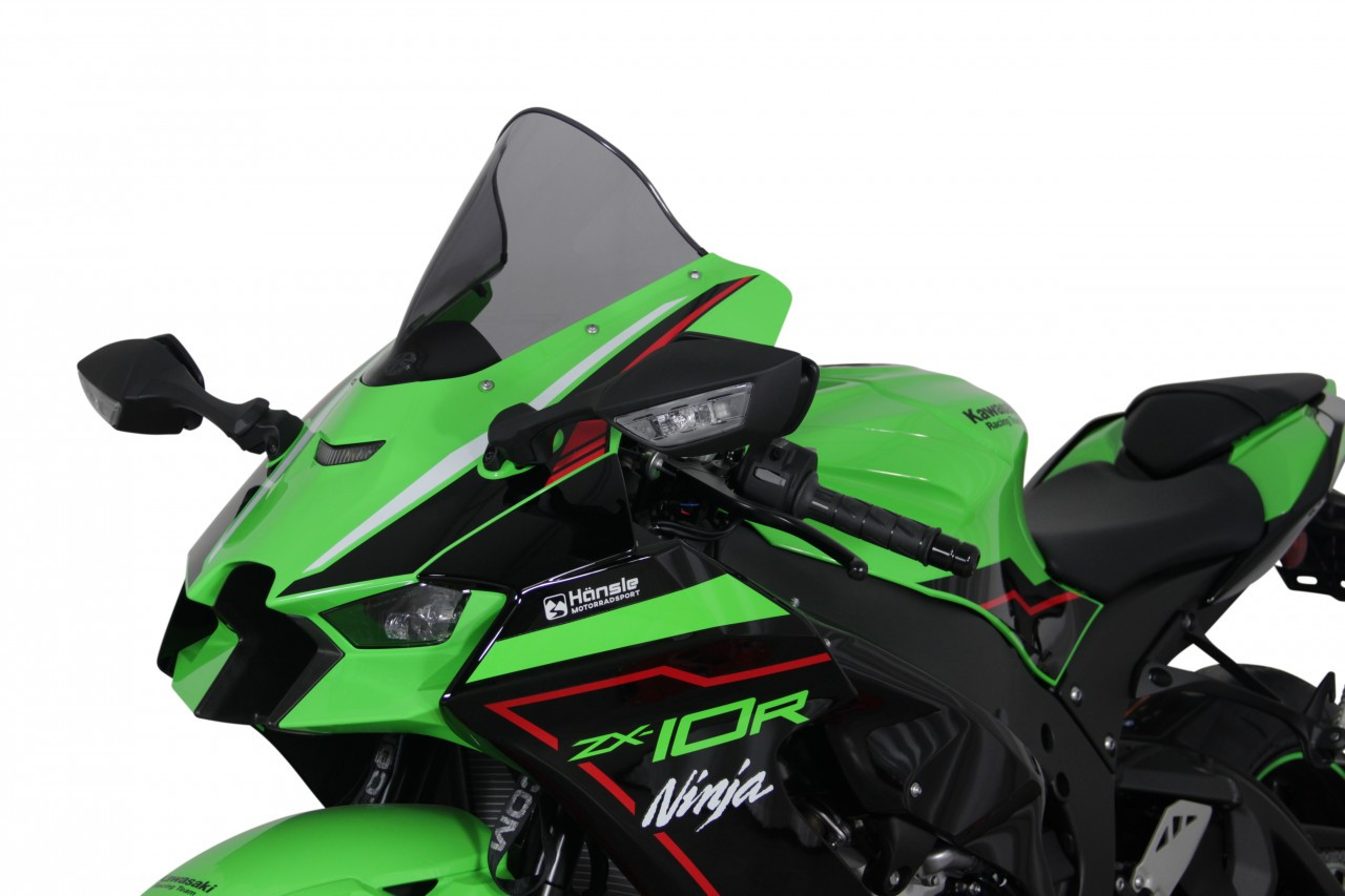 Szyba motocyklowa MRA KAWASAKI ZX 10 R /RR 2021-, forma R, przyciemniana