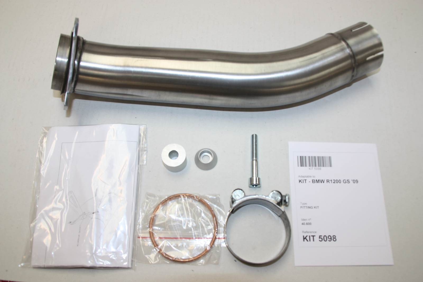 Tłumik IXIL BMW R 1200 GS ADVENTURE 06-09 (R12) typ SOVE (waga: 3000g, długość: 423 mm., materiał: Inox AISI304, kolor: Black pa
