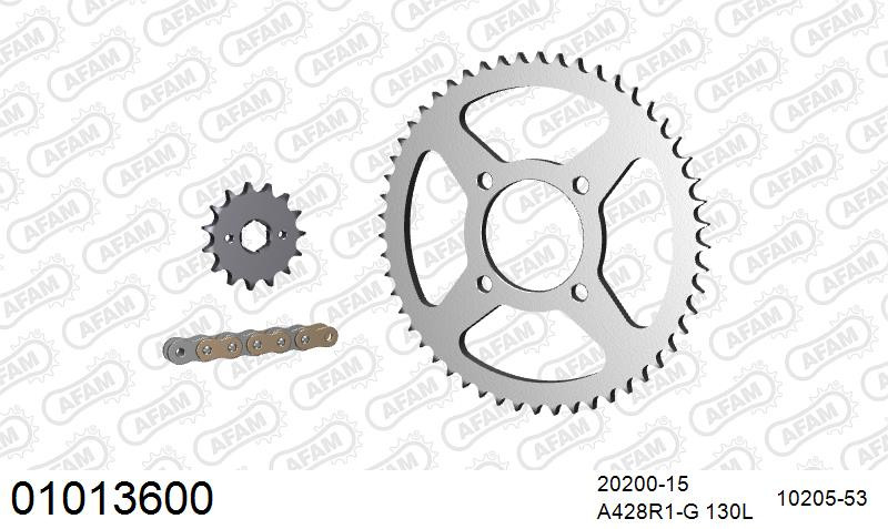 Zestaw napędowy AFAM do HONDA MTX 125 RW D,E,F,G