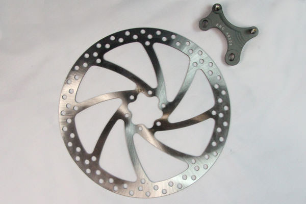 MTBD160-203 - Tarcza hamulcowa rowerowa OVERSIZE 160mm na 203mm (okrągła) EBC Brakes