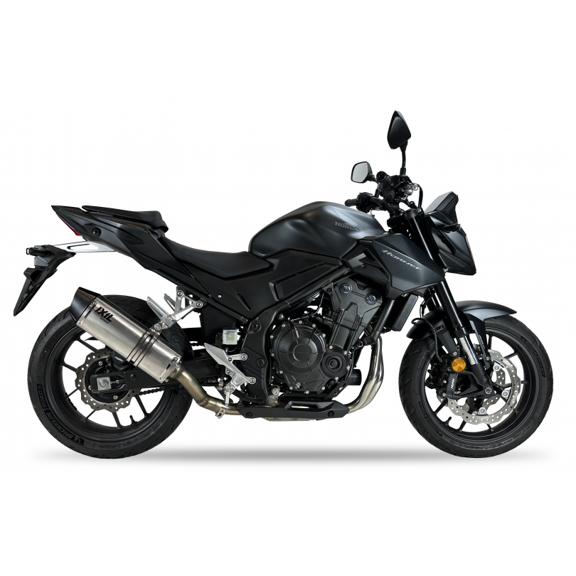 Tłumik IXIL HONDA NX 500 2024 (PC72) typ SOVE SLIP ON - HEXOVAL XTREM EVOLUTION (Homologacja)