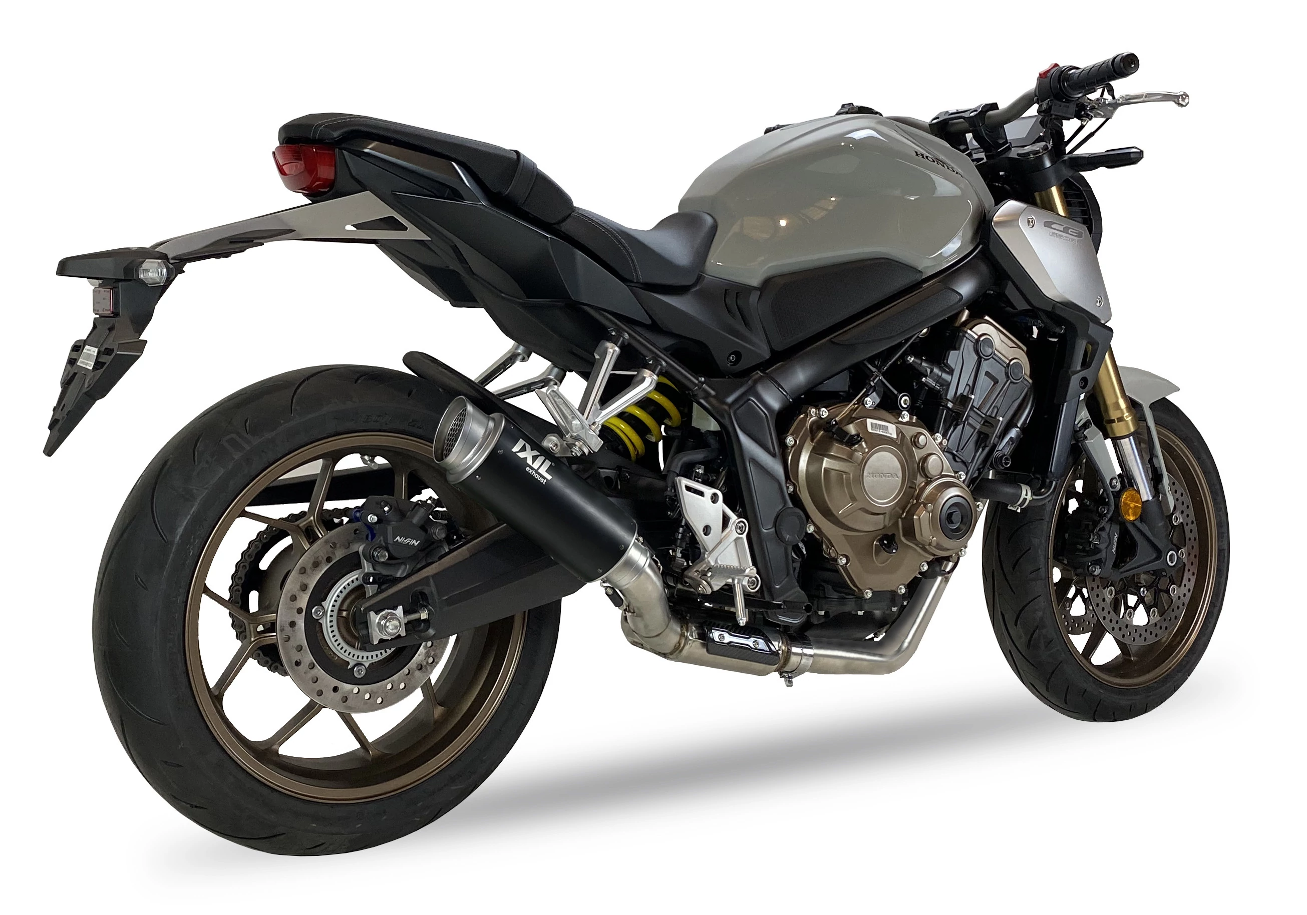 IXIL Układ wydechowy, tłumik HONDA CBR 650 R 21-23 (RH01) typ RC3B FULL SYSTEM - SPORT XTREM BLACK (Homologacja)