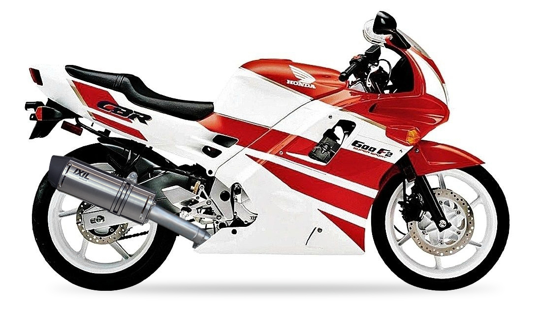 Tłumik IXIL HONDA CBR 600 F 91-98 (PC25 PC31) typ SOVE (waga: 3000g, długość: 423 mm., materiał: Inox AISI304, kolor: Black pain