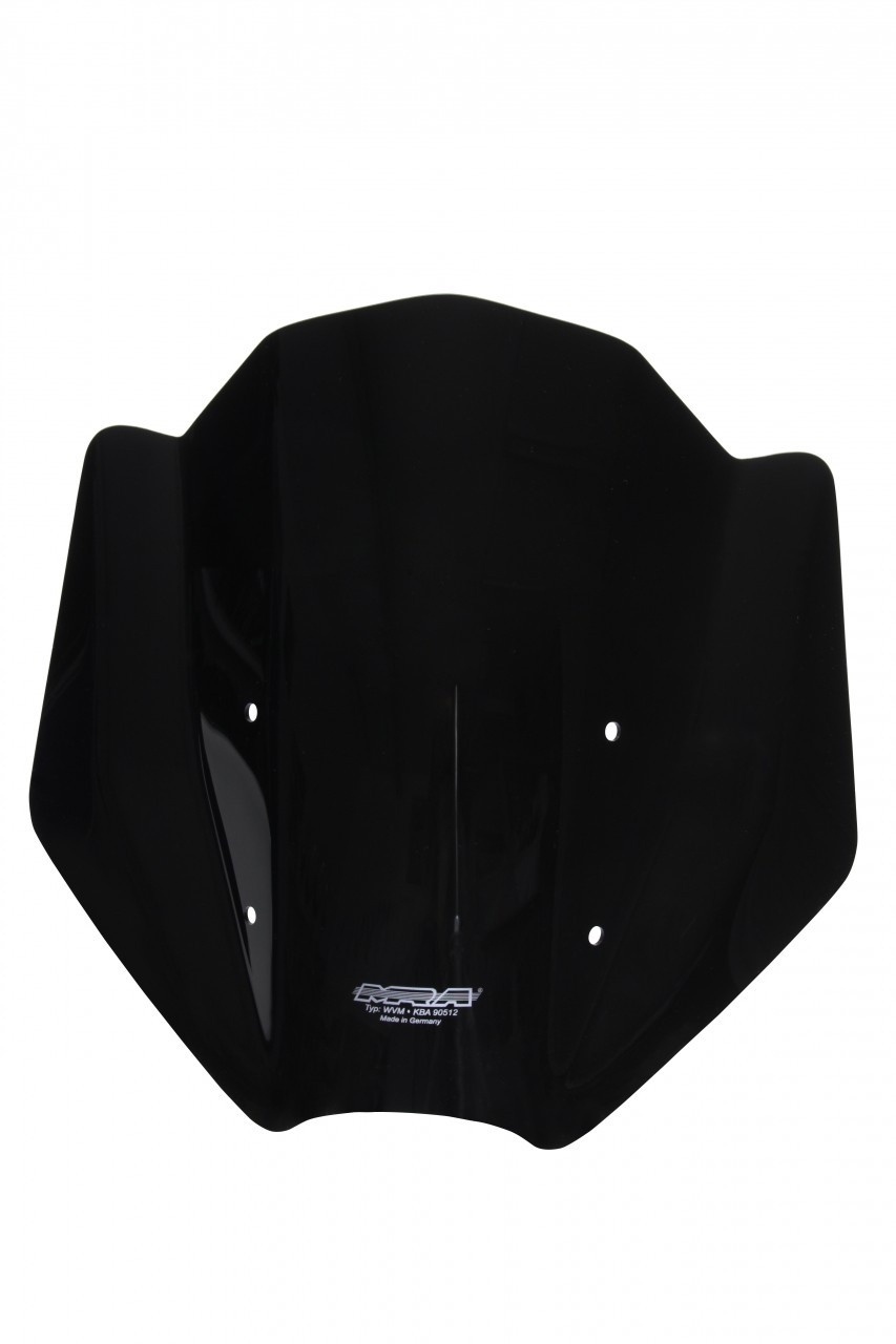 Szyba motocyklowa MRA KTM DUKE 790 2018-2023, forma NRM, czarna