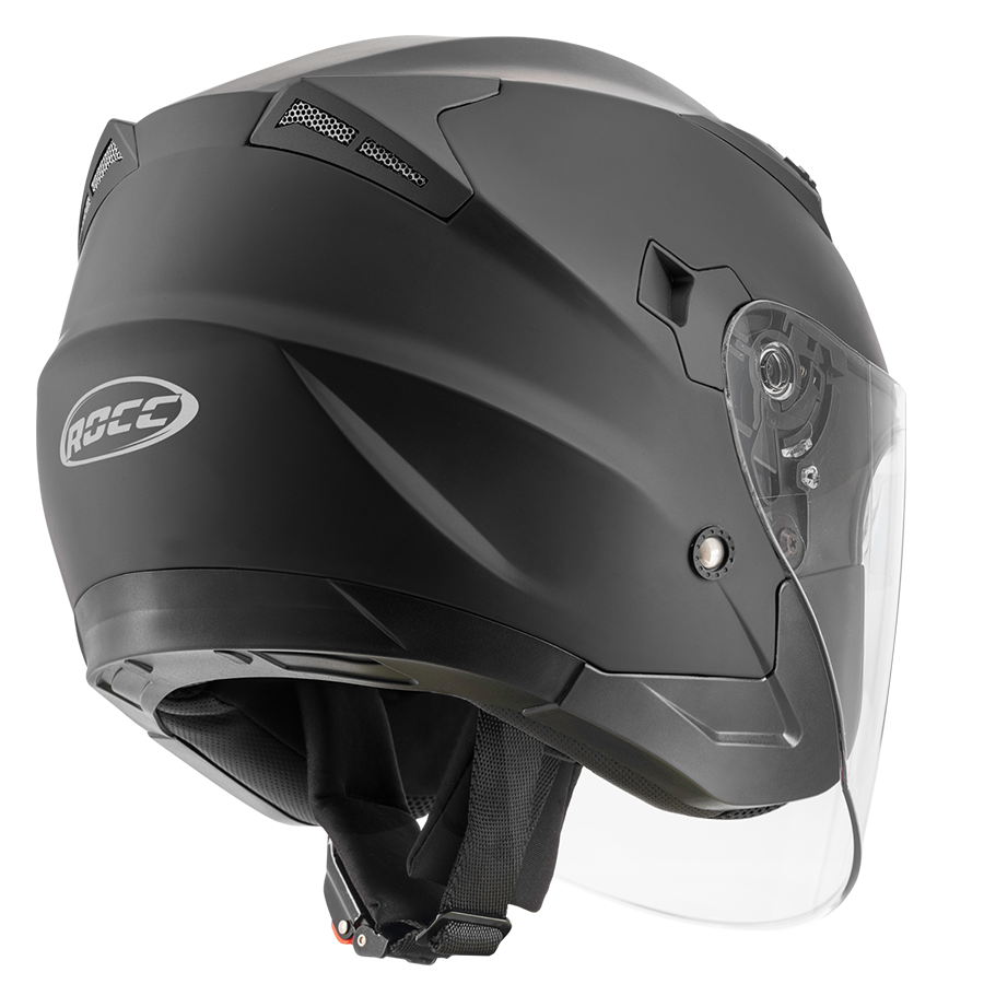 Kask motocyklowy ROCC 210 czarny mat