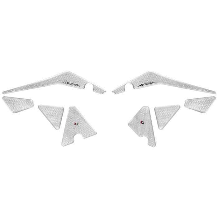 ONEDESIGN Grip Boczny HDR RM-Z450 08-17 / RMX-450Z 17-19 SUZUKI transparentny