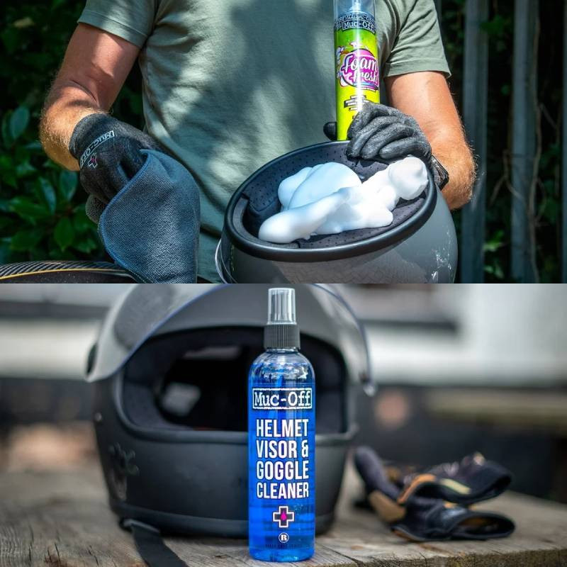 Zestaw do czyszczenia i pielęgnacji kasku HELMET CLEANING KIT 4w1 MUC-OFF