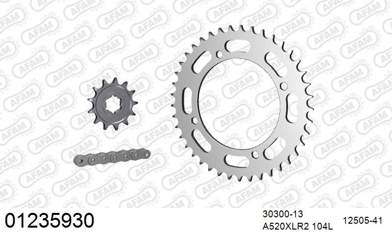 Zestaw napędowy AFAM do YAMAHA YZ 350 Banshee T,U