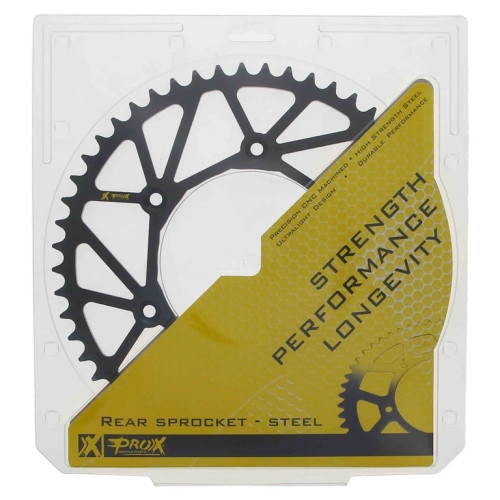 ProX Racing Parts ProX Zębatka Napędowa Tylna Stalowa CR125/250/F250R/F450R '87-22 -52T-