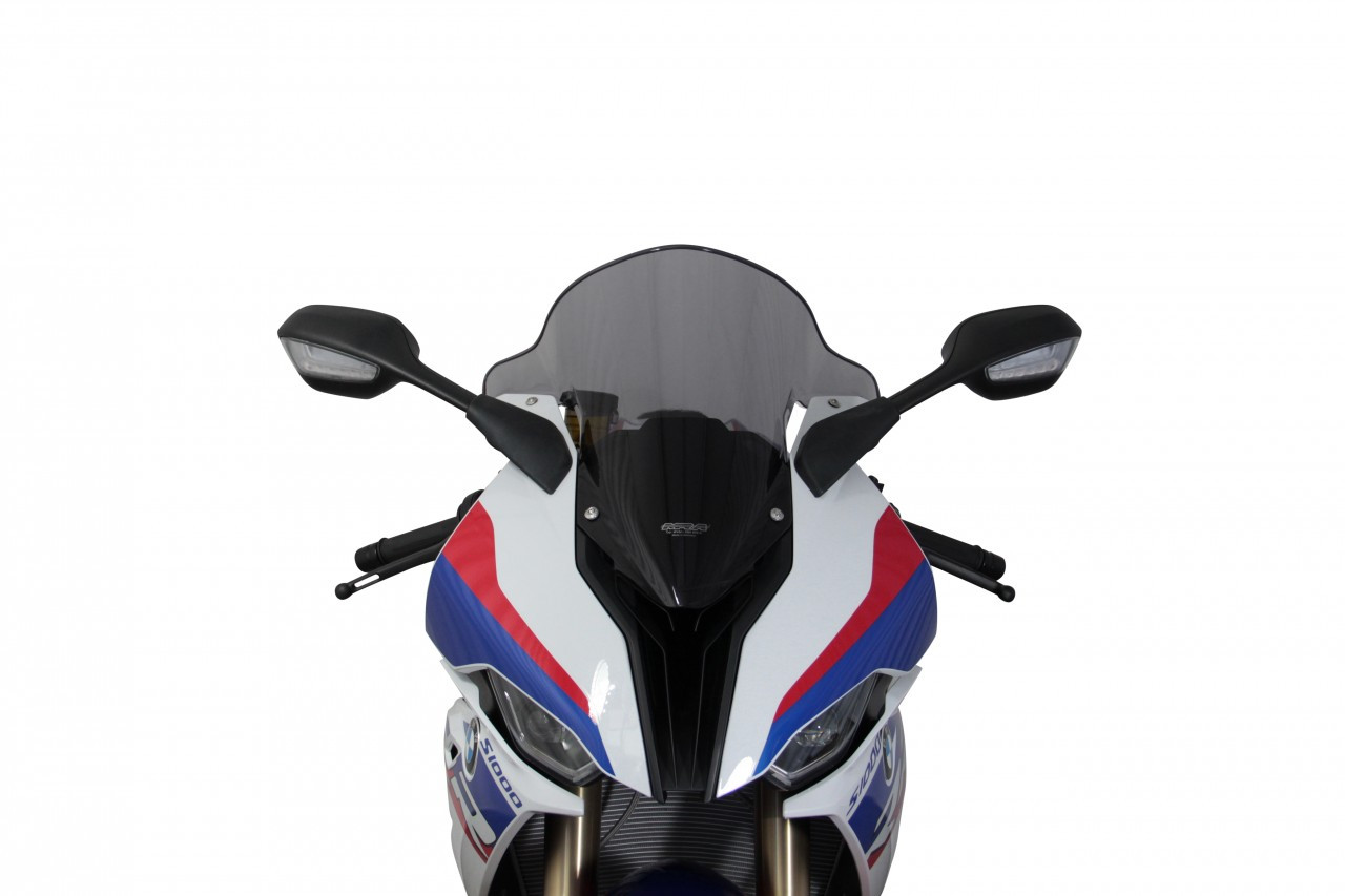Szyba motocyklowa MRA BMW S1000 RR 2019-2022, forma R, przyciemniana