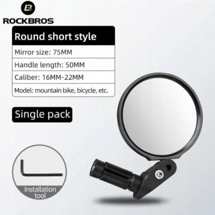 Lusterko rowerowe do chwytu / kierownicy góra-dół 360° ROCKBROS (FK-271)