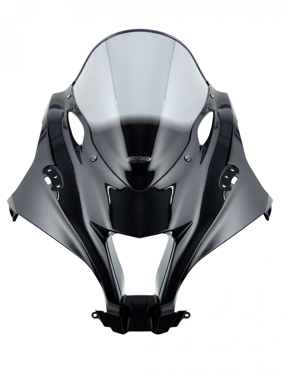 Szyba motocyklowa MRA KAWASAKI ZX 10 R ZXT00S 2016-2020, forma R, bezbarwna