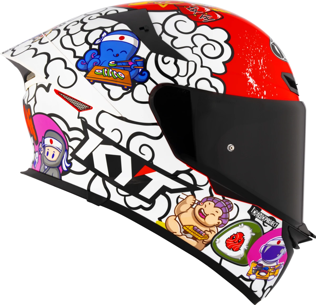 Kask motocyklowy KYT TT-REVO SUSHI TIME