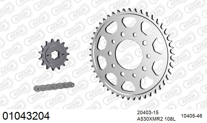 Zestaw napędowy AFAM do HONDA VF 400 F D,E,F