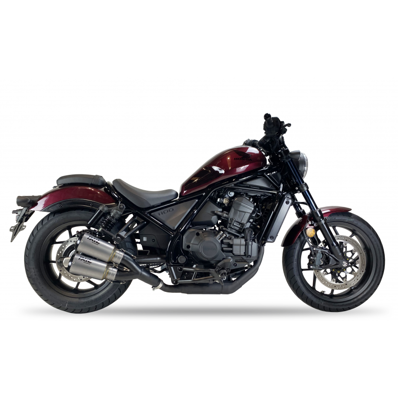 Tłumik IXIL HONDA REBEL CMX 1100 21-23 (SC83) typ 2RC (waga: 800 x2g, długość: 230 mm., materiał: Inox AISI304, kolor: Bright re