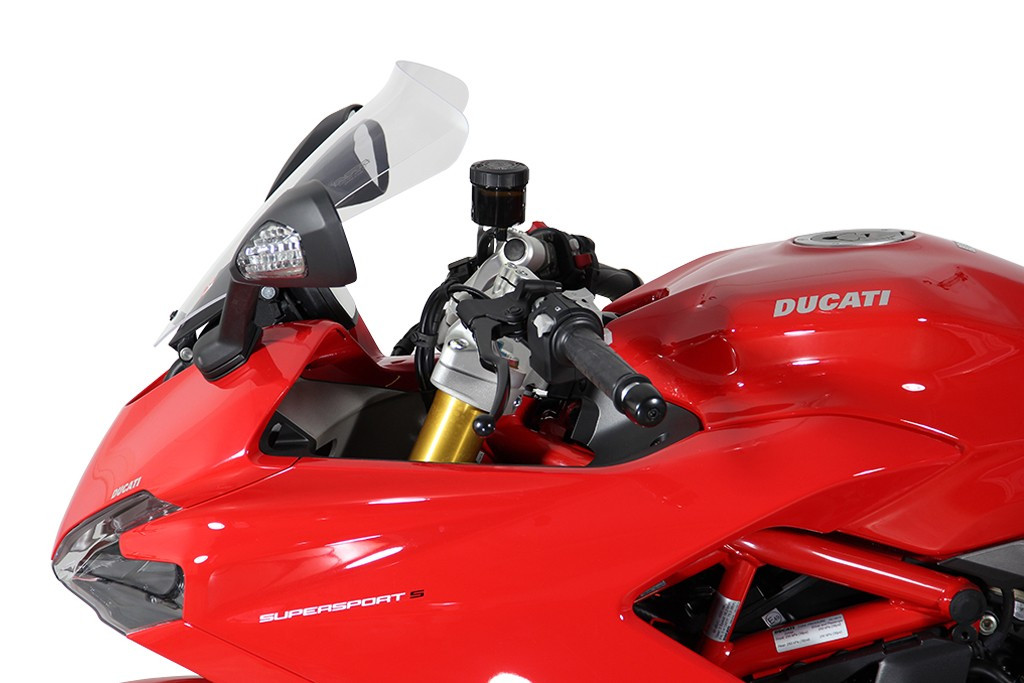 Szyba motocyklowa MRA DUCATI SUPERSPORT 950 /S VA 2021-, forma SM, czarna