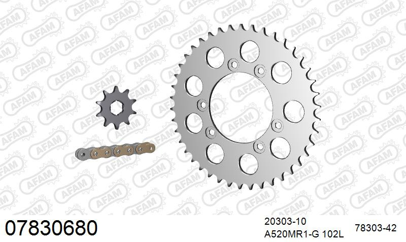 Zestaw napędowy AFAM do MONTESA 315 R