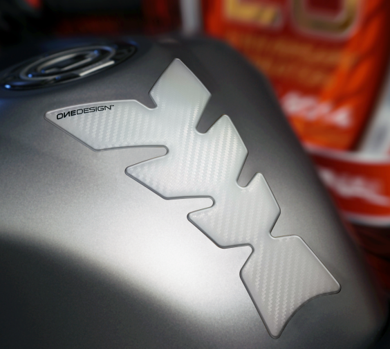 ONEDESIGN Tankpad Moon "Soft touch" carbon white