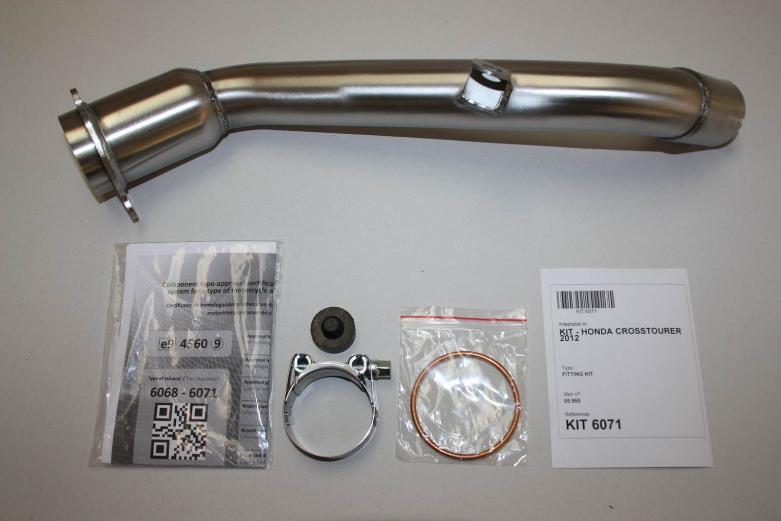 Tłumik IXIL HONDA VFR 1200 X CROSSTOURER 12-20 (SC70 SC76) typ SOVE (waga: 3000g, długość: 423 mm., materiał: Inox AISI304, kolo