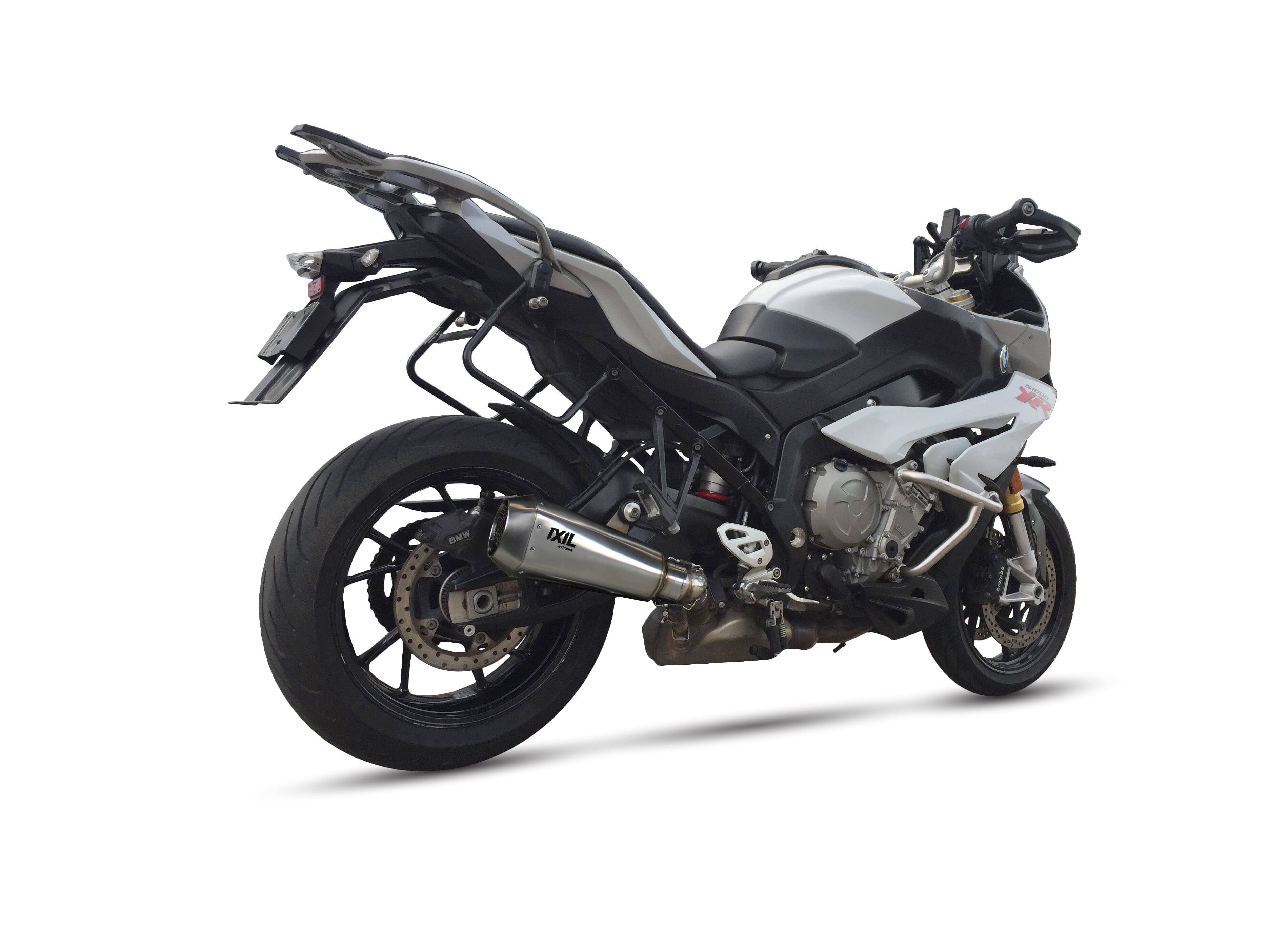 Tłumik IXIL BMW S 1000 XR 15-19 (K10 2X10 2X10R) typ RB (waga: 900g, długość: 230 mm., materiał: Inox AISI304, kolor: Black pain