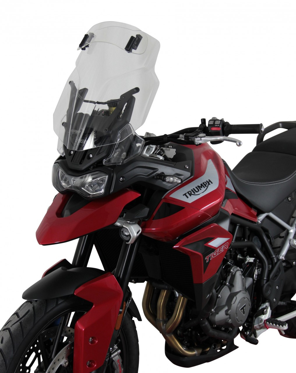 Szyba motocyklowa MRA TRIUMPH TIGER 900 /GT PRO 2019-, forma VTM, bezbarwna