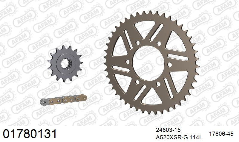 Zestaw napędowy AFAM do KAWASAKI Z 800 ADS,AEF,AFF,AGF, Z 800 ABS BDS,BEF,BFF,BGF