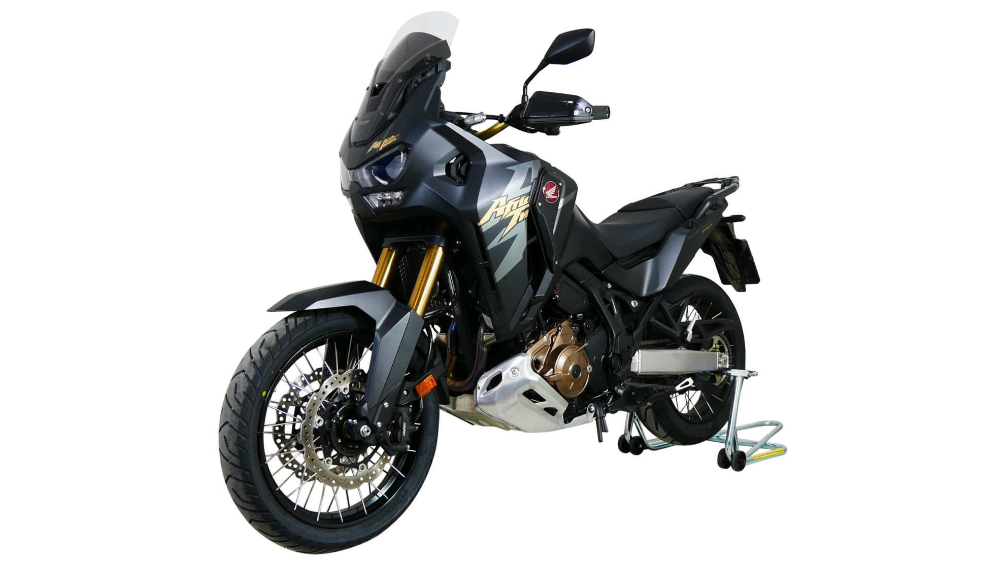 Szyba motocyklowa MRA HONDA CRF 1100 L A.T. AD.SPORTS ES /DCT 2024-, forma SPM, czarna